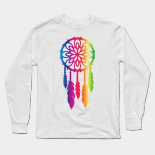 Pride Month Dreamcatcher Dream Catcher LGBTQ Long Sleeve T-Shirt